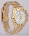 Rolex Daytona 116528 (Yellow Gold Oyster Bracelet, White Dial, White/Gold Subdials)