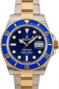Rolex Submariner 41-126613LB (Yellow Rolesor Oyster Bracelet, Blue Diver Dial, Blue Cerachrom Bezel)
