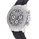 Rolex Daytona 116589TBR (Black Rubber Strap, Diamond Dial, White/Black Subdials)