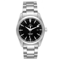 Omega Seamaster Aqua Terra 150M 36.2-2518.50.00 (Stainless Steel Bracelet, Black Index Dial, Stainless Steel Bezel) (Omega 2518.50.00)