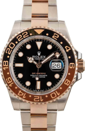 Rolex GMT-Master II 40-126711CHNR (Everose Rolesor Oyster Bracelet, Black Nipple Dial, Root Beer Cerachrom Bezel)