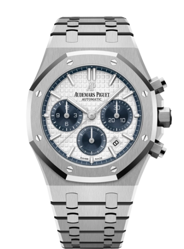 Audemars Piguet Royal Oak 38-26315ST.OO.1256ST.01 (Stainless Steel Bracelet, Grande Tapisserie Silver-toned Index Dial, Stainless Steel Smooth Bezel)