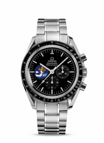 Omega Speedmaster Moonwatch 42-3597.05.00 (Stainless Steel Bracelet, Black Index Dial, Black Tachymeter Bezel)