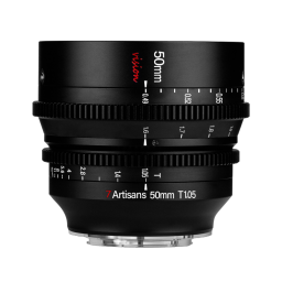 7artisans 50mm T1.05 APS-C MF Cine Lens for Micro Four Thirds (C303B)