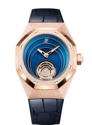 Audemars Piguet Royal Oak Concept 39-26630OR.GG.D326CR.01 (Blue Alligator Leather Strap, Multi-layer Graded-blue Sunray Dial, Frosted Pink Gold Bezel) (26630OR.GG.D326CR.01)