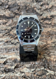 Rolex Submariner 37-5508 (Oystersteel Oyster Bracelet, Black Diver Dial, Black Aluminum Bezel)