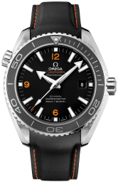 Omega Seamaster Planet Ocean 600M 45.5-232.32.46.21.01.005 (Black Rubber Strap, Black Arabic/Index Dial, Rotating Grey Ceramic Bezel) (Omega 232.32.46.21.01.005)