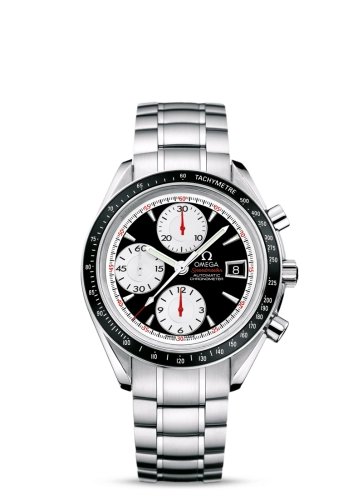 Omega Speedmaster Non-Moonwatch 40-3210.51.00 (Stainless Steel Bracelet, Black Index Dial, Black Tachymeter Bezel)