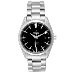 Omega Seamaster Aqua Terra 150M 39.2-2503.50.00 (Stainless Steel Bracelet, Black Index Dial, Stainless Steel Bezel) (Omega 2503.50.00)