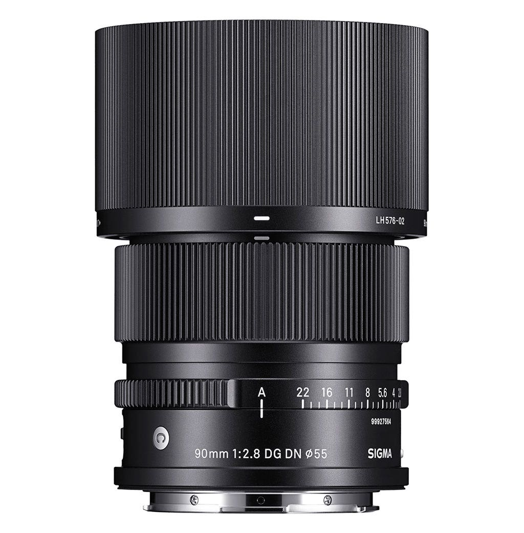 Sigma 90mm F2.8 DG DN | Contemporary Lens for Sony E