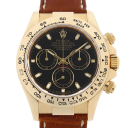 Rolex Daytona 116518 (Brown Leather Strap, Black Dial, Black Subdials)