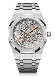 Audemars Piguet Royal Oak 39-16204ST.OO.1240ST.01 (Stainless Steel Bracelet, Rhodium-toned Openworked Index Dial, Stainless Steel Smooth Bezel) (16204ST.OO.1240ST.01)