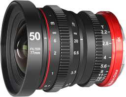 Meike Mini Prime 50mm T2.2 Cine Lens for Canon RF (MK-50T22-RF)