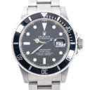 Rolex Submariner 40-16800 Date (Oystersteel Oyster Bracelet, Black Diver Dial, White Lume Hands/Hour Markers, Black Aluminum Bezel)