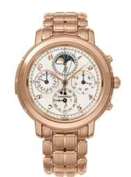 Audemars Piguet Jules Audemars 42-25984OR.OO.1138OR.01 (Pink Gold Bracelet, White Arabic Dial, Pink Gold Smooth Bezel) (25984OR.OO.1138OR.01)