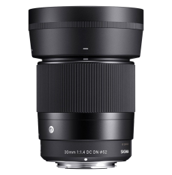 Sigma 30mm F1.4 DC DN | Contemporary Lens for Fujifilm X (Sigma 302975)