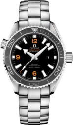 Omega Seamaster Planet Ocean 600M 37.5-232.30.38.20.01.002 (Stainless Steel Bracelet, Black Arabic/Index Dial, Rotating Grey Ceramic Bezel) (Omega 232.30.38.20.01.002)