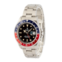 Rolex GMT-Master 40-16700 (Oystersteel Oyster Bracelet, Black Dial, Blue/Red Pepsi Aluminum Bezel)