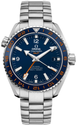 Omega Seamaster Planet Ocean 600M 43.5-232.30.44.22.03.001 (Stainless Steel Bracelet, Blue Arabic/Index Dial, Rotating Blue Ceramic Bezel) (Omega 232.30.44.22.03.001)