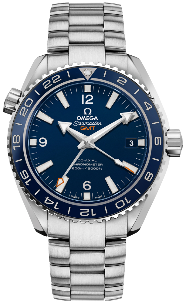 Omega Seamaster Planet Ocean 600M 43.5-232.90.44.22.03.001 (Titanium Bracelet, Blue Arabic/Index Dial, Rotating Blue Ceramic Bezel)