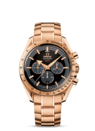 Omega Speedmaster Non-Moonwatch 42-321.50.42.50.01.001 (Red Gold Bracelet, Black Index Dial, Red Gold Tachymeter Bezel) (Omega 321.50.42.50.01.001)