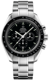 Omega Speedmaster Non-Moonwatch 44.25-311.30.44.50.01.001 (Stainless Steel Bracelet, Black Index Dial, Black Tachymeter Bezel) (Omega 311.30.44.50.01.001)