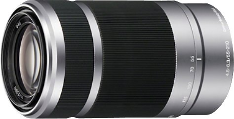 Sony E 55–210 mm F4.5-6.3 OSS APS-C Telephoto Zoom Lens with Optical SteadyShot