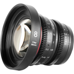 Meike Mini Prime 8mm T2.9 Cine Lens for Micro Four Thirds (MK-8T29-MFT)