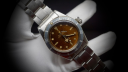 Rolex Submariner 38-6538 (Oystersteel Oyster Bracelet, Tropical Diver Dial, Black Aluminum Bezel)