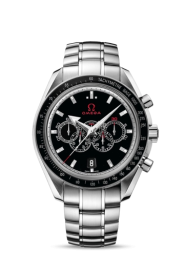 Omega Speedmaster Non-Moonwatch 44.2-321.30.44.52.01.001 (Stainless Steel Bracelet, Black Index Dial, Black Tachymeter Bezel) (Omega 321.30.44.52.01.001)