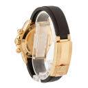 Rolex Daytona 116518 (Black Rubber Bracelet, Black Dial, Gold Subdials)