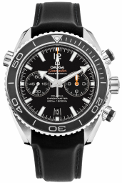 Omega Seamaster Planet Ocean 600M 45.5-232.32.46.51.01.003 (Black Rubber Strap, Black Arabic/Index Dial, Rotating Grey Ceramic Bezel) (Omega 232.32.46.51.01.003)