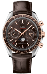 Omega Speedmaster Non-Moonwatch 44.25-304.23.44.52.13.001 (Brown Alligator Leather Strap, Sun-brushed Brown Index Dial, Brown Tachymeter Bezel) (Omega 304.23.44.52.13.001)