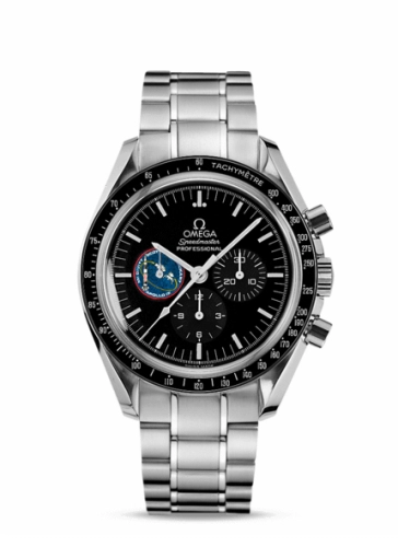 Omega Speedmaster Moonwatch 42-3597.13.00 (Stainless Steel Bracelet, Black Index Dial, Black Tachymeter Bezel)