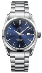 Omega Seamaster Aqua Terra 150M 36.2-2504.80.00 (Stainless Steel Bracelet, Blue Index Dial, Stainless Steel Bezel) (Omega 2504.80.00)