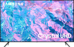 Samsung 43” Class CU7000 Crystal UHD 4K Smart Tizen TV (UN43CU7000FXZA)