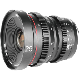 Meike Mini Prime 25mm T2.2 Cine Lens for Fujifilm X (MK25F2.2FX)