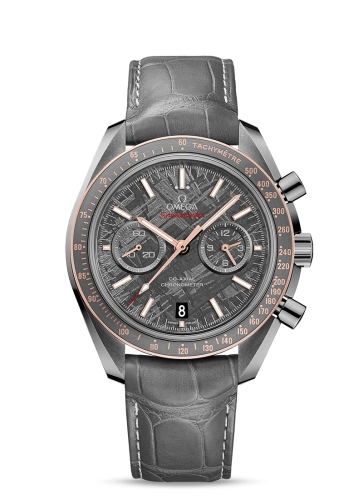 Omega Speedmaster Non-Moonwatch 44.25-311.63.44.51.99.001 (Grey Alligator Leather Strap, Grey Meteorite Index Dial, Grey Tachymeter Bezel)