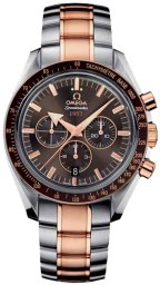 Omega Speedmaster Non-Moonwatch 42-321.90.42.50.13.001 (Red Gold & Stainless Steel Bracelet, Sun-brushed Brown Index Dial, Brown Tachymeter Bezel) (Omega 321.90.42.50.13.001)