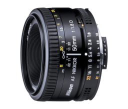 Nikon AF Nikkor 50mm f/1.8D (Nikon 2137)