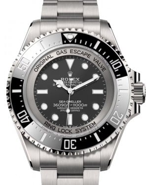 Rolex Deepsea Challenge 50-126067 (RLX Titanium Oyster Bracelet, Intense-black Diver Dial, Black Cerachrom Graduated Bezel)