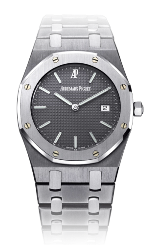 Audemars Piguet Royal Oak 33-56175TT.O.0789TT.01 (Tantalum & Stainless Steel Bracelet, Petite Tapisserie Grey Index Dial, Tantalum Smooth Bezel)