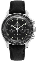 Omega Speedmaster Moonwatch 42-310.32.42.50.01.001 (Black Nylon Strap, Black Index Dial, Black Tachymeter Bezel) (Omega 310.32.42.50.01.001)