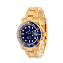 Rolex Submariner 116618LB (Yellow Gold Oyster Bracelet, Blue Diver Dial, Blue Cerachrom Bezel)