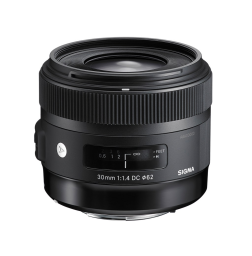 Sigma 30mm F1.4 DC HSM | Art Lens for Sony A (Sigma 301205)
