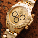 Rolex Daytona 16528 (Yellow Gold Oyster Bracelet, Gold Dial, Gold/Black Subdials)