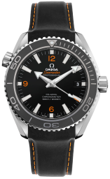 Omega Seamaster Planet Ocean 600M 42-232.32.42.21.01.005 (Black Rubber Strap, Black Arabic/Index Dial, Rotating Grey Ceramic Bezel) (Omega 232.32.42.21.01.005)