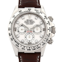 Rolex Daytona 16519 (Brown Leather Strap, White Dial, White Subdials)