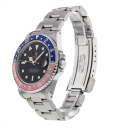 Rolex GMT-Master 40-16700 (Oystersteel Oyster Bracelet, Black Nipple Dial, Ghost Pepsi Aluminum Bezel)