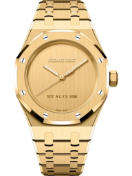 Audemars Piguet Royal Oak 37-15550BA.OO.1356BA.02 (Yellow Gold Bracelet, Vertical Satin-finished Yellow Gold Dial, Yellow Gold Smooth Bezel) (15550BA.OO.1356BA.02)